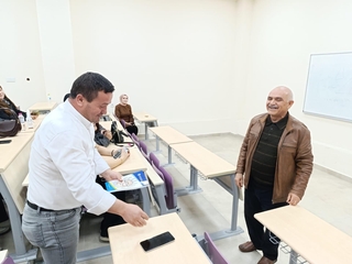 Our Department Head Prof. Dr. Mahmut Bozan gave information to the 12th graders of Bartın Hayme Ana Vocational and Technical Anatolian High School within the scope of "Political Science and Public Administration Department Promotion Day".