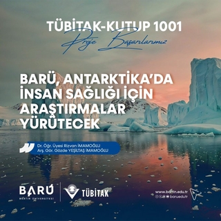 KUTUP-1001 2025 yılı çağrısı kapsamında kabul edilen 14 başvurudan biri Dr. Rizvan İmamoğlu'nun projesi oldu