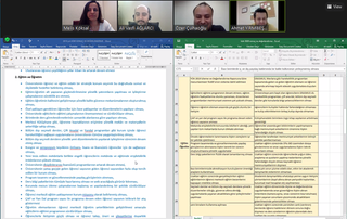 Under the chairmanship of Vice-rector Prof. Dr Sedat YAZICI an online meeting was held regarding the evaluation of the final version of the Institutional Internal Evaluation Report (KİDR).