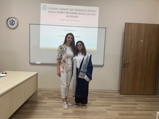 Bölümümüz Yüksek Lisans Mezununu Verdi