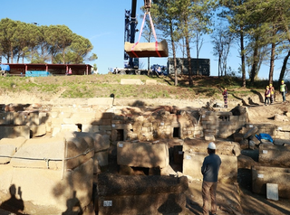 Filyos'ta Roma Dönemi Lahitleri Açıldı
