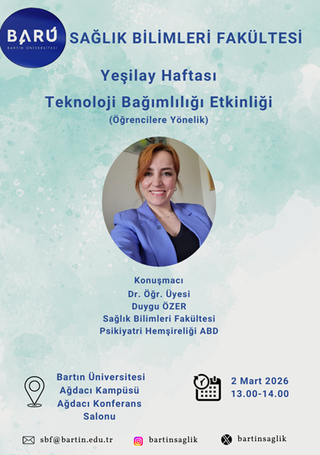 Yeşilay Haftası Teknoloji Bağımlılığı Etkinliği