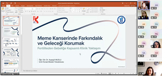 Meme Kanserinde Farkındalık ve Geleceği Korumak: Fertiliteden Gebeliğe Webinarı Düzenlendi