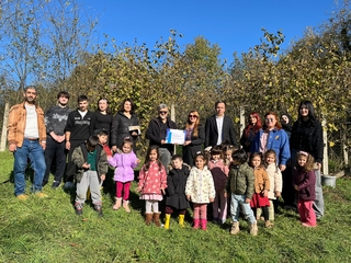 "Güçlü Bağlar Sağlıklı Yarınlar Projesi" Kapsamında "Fidan Dikimi ve Ağaç Türleri Eğitimi" Etkinliği Gerçekleştirildi