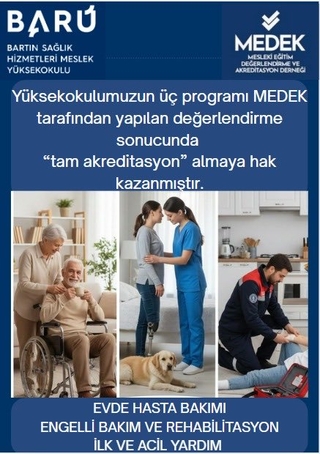 Sağlık Hizmetleri MYO'da Kalite Tescillendi: Üç Programa Birden "Tam Akreditasyon"