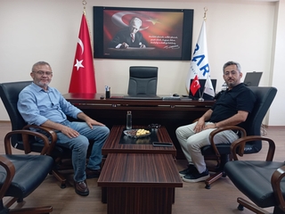 Rektör Yardımcısı Prof. Dr. Yafes Yıldız’dan Dekan Vekili Prof. Dr. Mustafa Koç’a Hayırlı Olsun Ziyareti