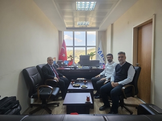 Rektör Yardımcısı Prof. Dr. Said Ceyhan’dan Dekanımıza Hayırlı Olsun Ziyareti