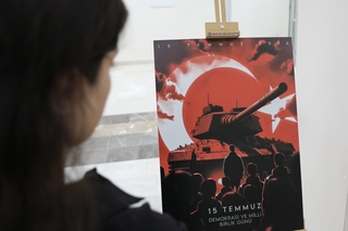 ‘ZAFERİN ADI TÜRKİYE’ KONULU POSTER SERGİSİ DÜZENLENDİ