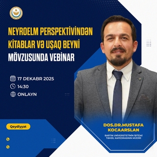 Webinarda Sunum