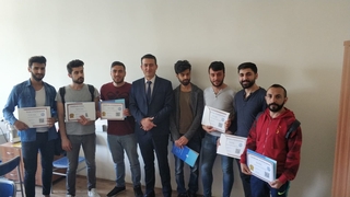 Turizm İşletmeciliği Bölümü öğrencilerine yabancı dil sertifikası