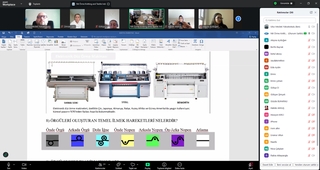 26. Mesleki Söyleşiler Kapsamında Giyim Üretim Teknolojisi Programı Öğrencileri “Triko Örme Teknikleri” Eğitimiyle Sektörle Buluştu
