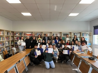 Project Achievements and Social Responsibility Efforts Celebrated with a Ceremony at Ulus Vocational School