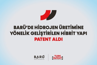 BARÜ’de hidrojen üretimine yönelik geliştirilen hibrit yapı patent aldı