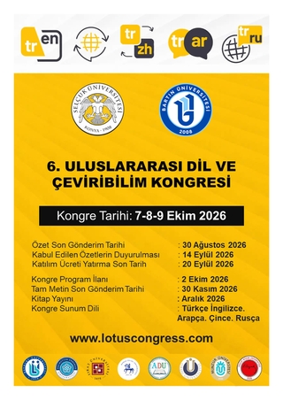 6. Uluslararası Dil ve Çeviribilim Kongresi