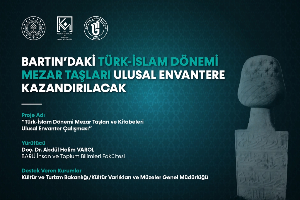 Bartın’daki Türk-İslam Dönemi mezar taşları ulusal envantere kazandırılacak Kapak