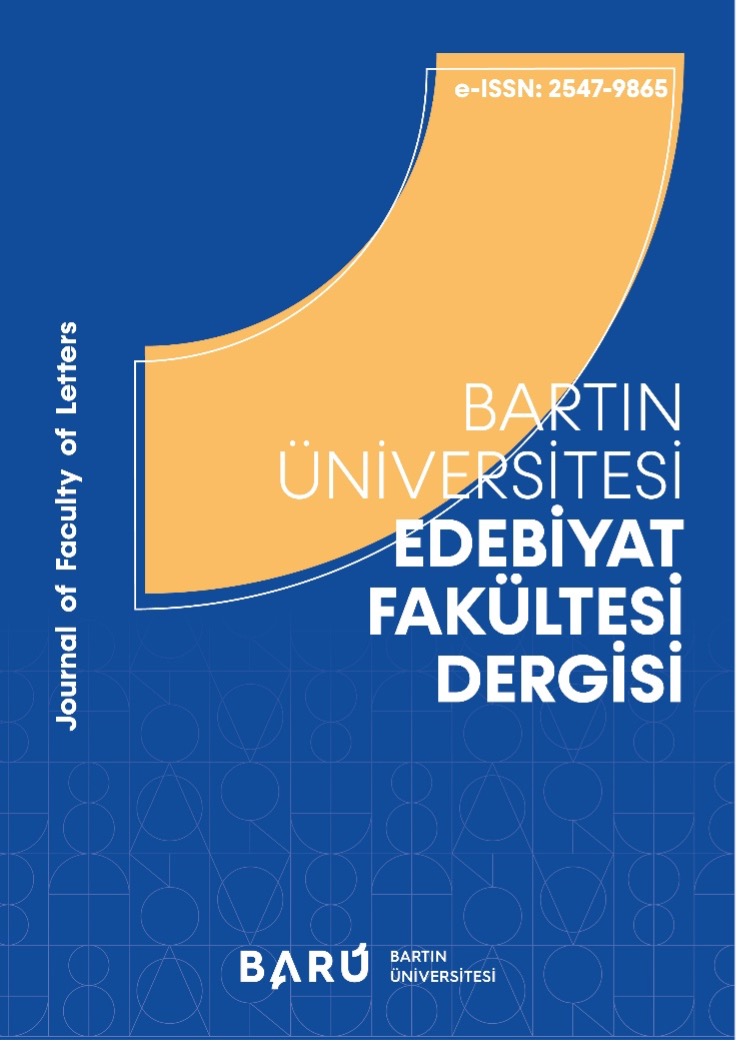 Bartın &Uuml;niversitesi Edebiyat Fak&uuml;ltesi Dergisi