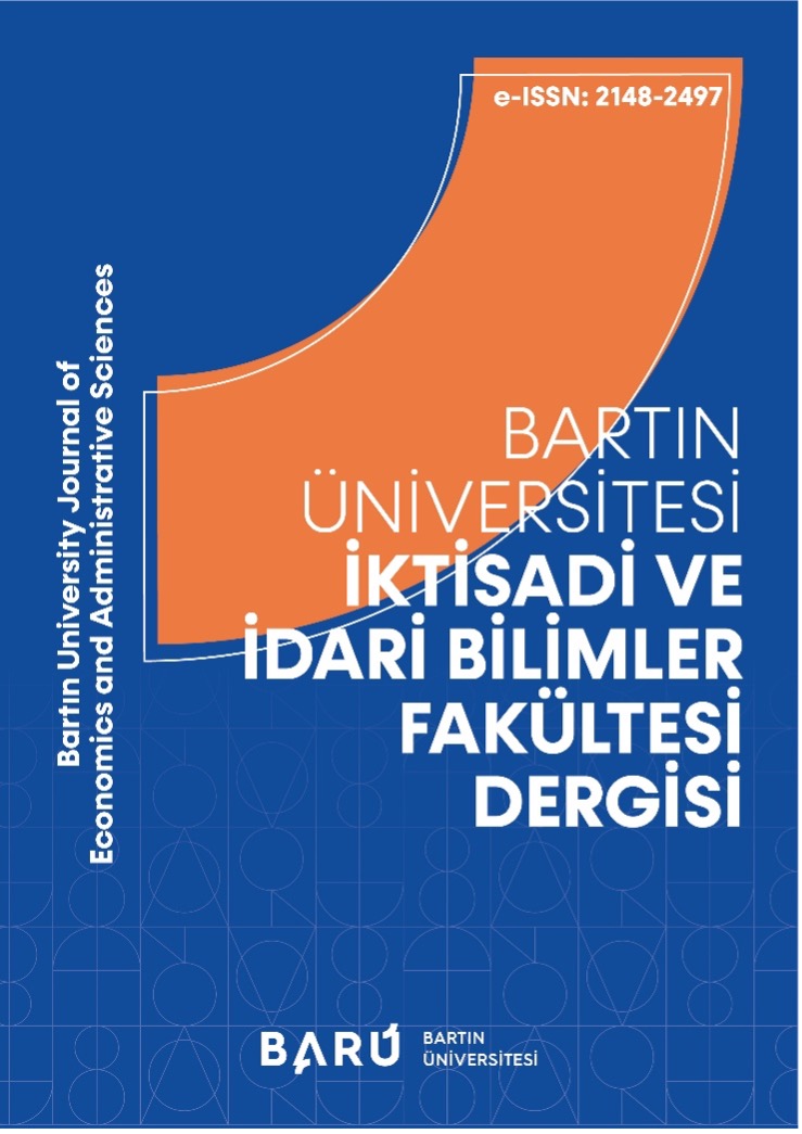 Bartın &Uuml;niversitesi İktisadi ve İdari Bilimler Fak&uuml;ltesi Dergisi