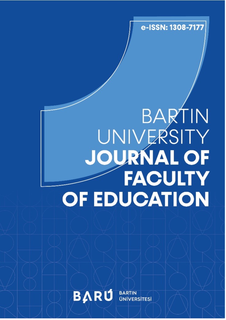 Bartın University Journal of Faculty of Education