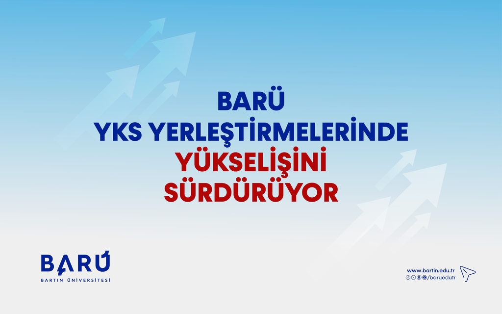 BARÜ YKS yerleştirmelerinde yükselişini sürdürüyor Kapak