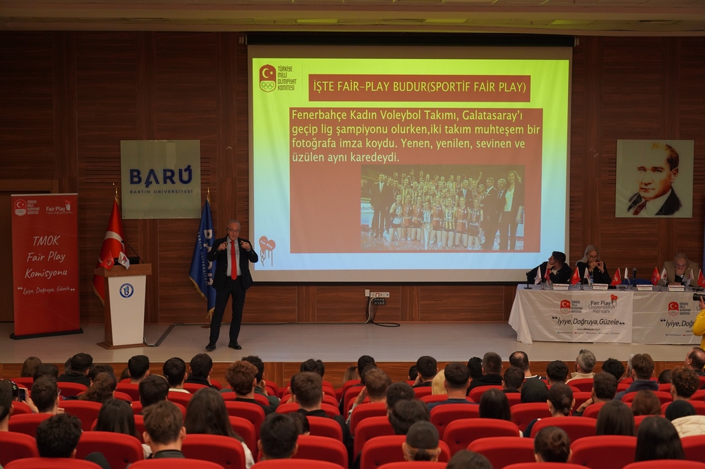 “Fair Play Üniversiteler Kervanı”nın ilk durağı BARÜ oldu Kapak