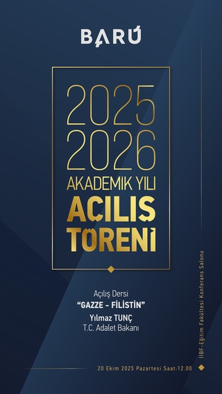 2025-2026 Akademik Yılı Açılış Töreni