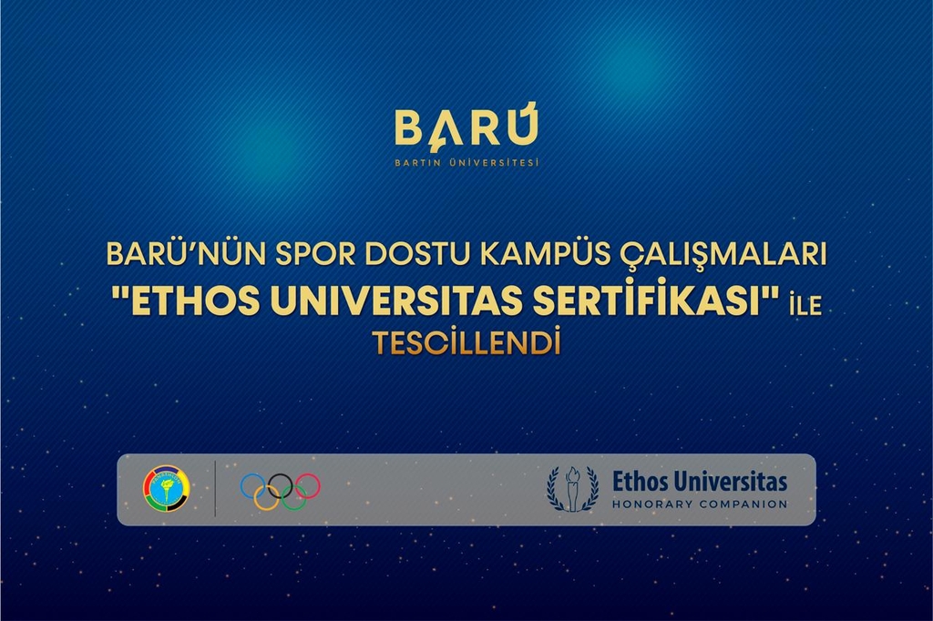 BARÜ’nün spor dostu kampüs çalışmaları “Ethos Universitas Sertifikası” ile tescillendi Kapak
