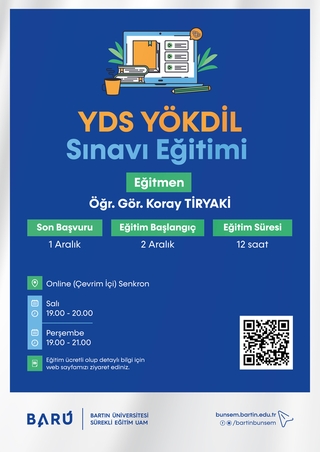 YDS YÖKDİL Sınavı Eğitimi