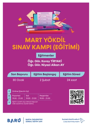 Mart Yökdil Sınav Kampı (Eğitimi)
