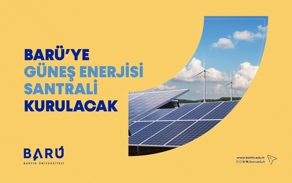 BARÜ’ye güneş enerjisi santrali kurulacak Kapak